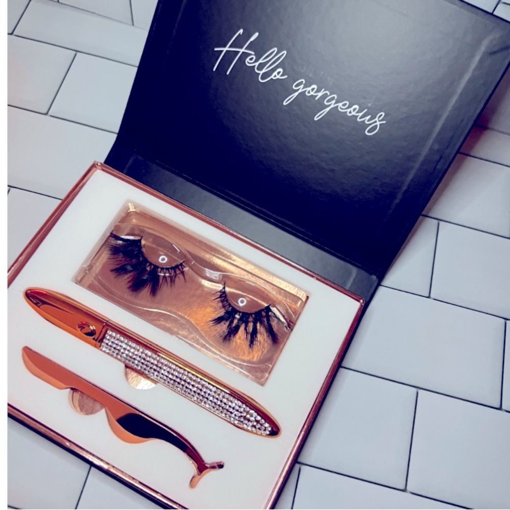 Luxury Faux Mink Lash Set Style GF02